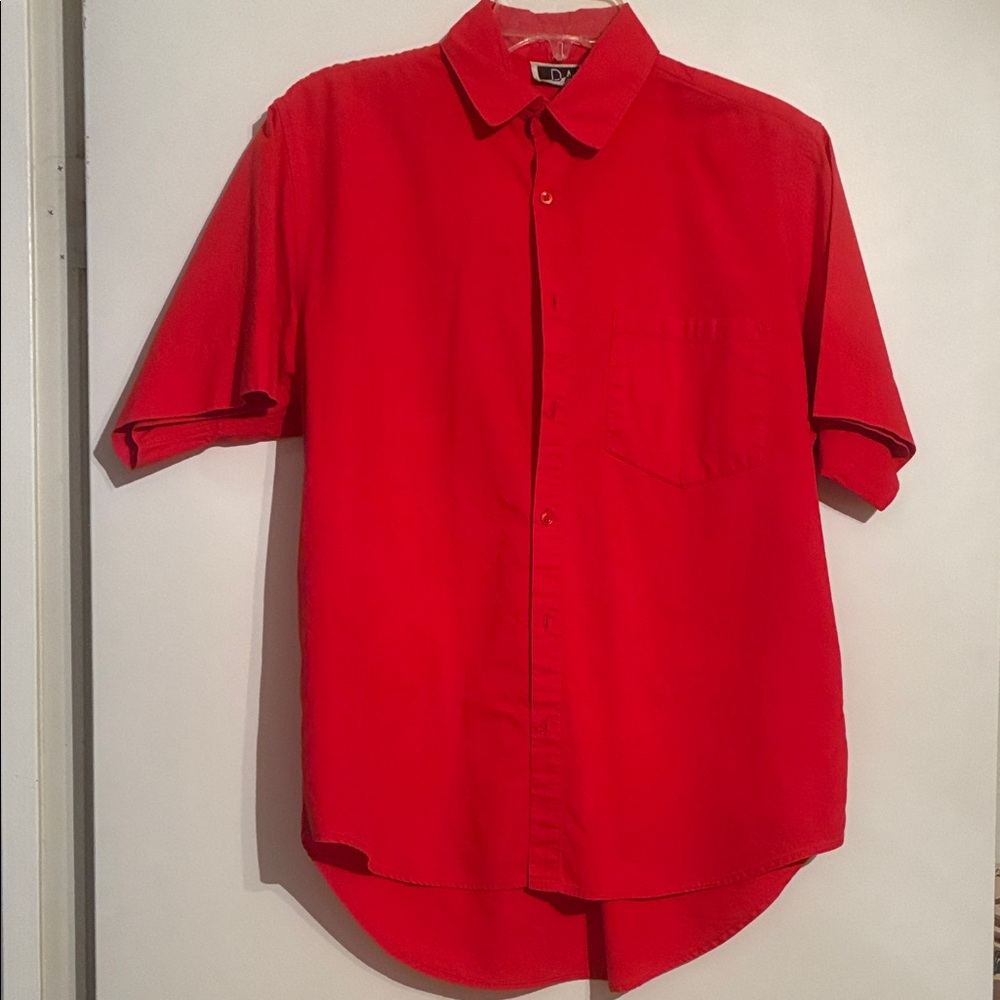 Classic Red Men's Shirt